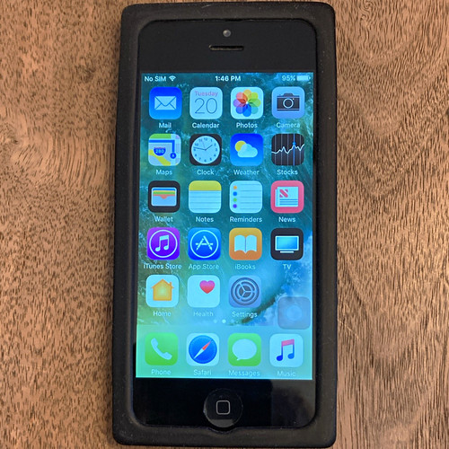 Apple iphone 16gb gray - gray., app
