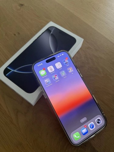 Apple iphone pro max 256 - 16,